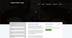 Desktop Screenshot of enganzilodge.com
